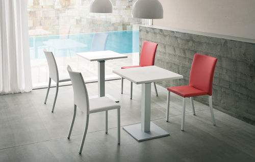 Sedia contemporanea - MODENA - Gaber - polimerica / imbottita / per uso residenziale