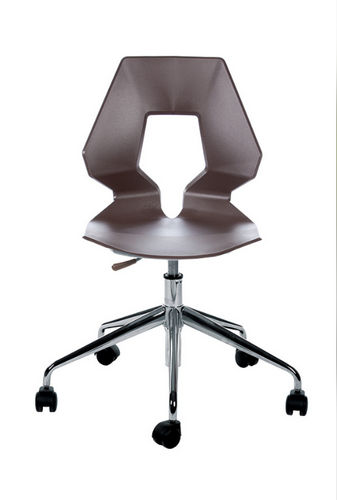 Sedia contemporanea - PRODIGE 5R - Gaber - polimerica / con supporto in metallo / con base a stella