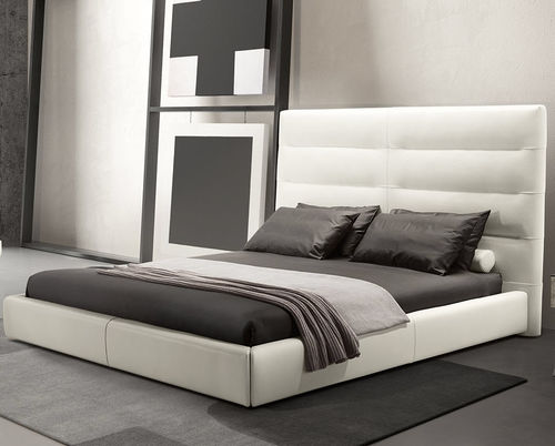Letto matrimoniale - SAYONARA NIGHT - Gamma Arredamenti International - contemporaneo / imbottito / con testiera imbottita