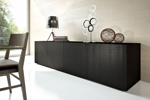 Credenza contemporanea - IDENTITY : QUADRANT - Giellesse di Galli Luigi eAlessandro e C. - in rovere