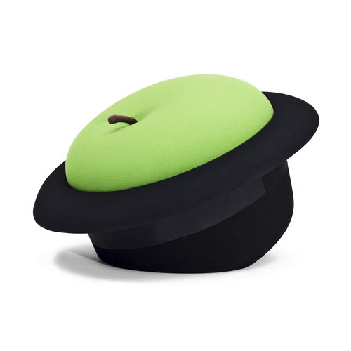Pouf design originale - MAGRITTA - Gufram - in tessuto / in poliuretano / multicolore