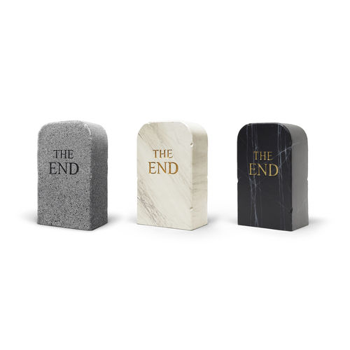 Sgabello design originale - THE END - Gufram - in poliuretano