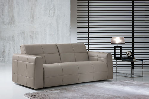 Divano letto - SOFT - Gurian - contemporaneo / in pelle / con rivestimento rimovibile
