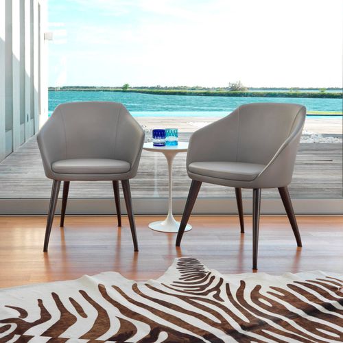 Sedia contemporanea - SOPHIE - Gyform - da interno / in tessuto / con supporto in legno