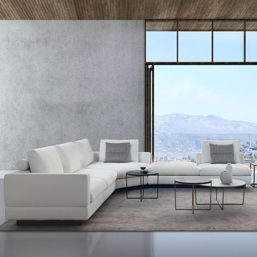 Divano modulare - VOGUE - Gyform - d'angolo / contemporaneo / in tessuto