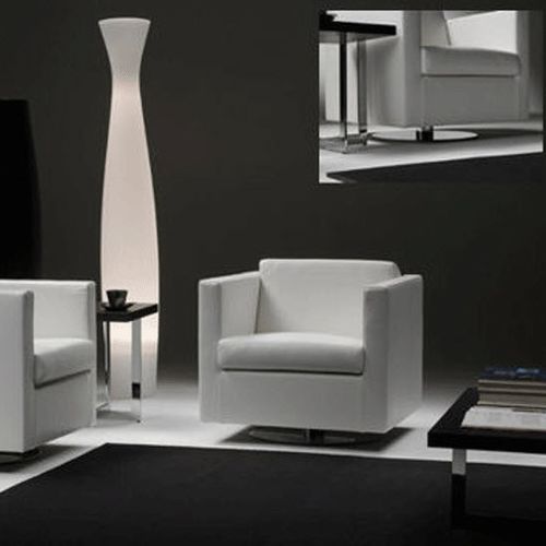 Poltrona contemporanea - MIX - Gyform - in pelle / in tessuto / con rivestimento rimovibile