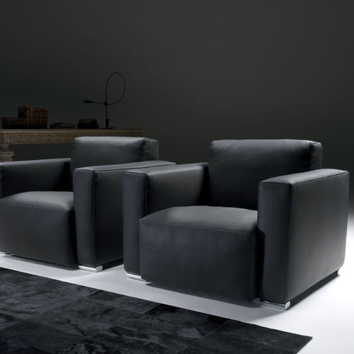 Poltrona contemporanea - ATHOS MINI - Gyform - in pelle / in tessuto / con rivestimento rimovibile