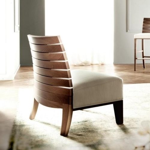 Chauffeuse contemporanea - CHARM - Haute Couture by Costantini Pietro - in tessuto / in pelle / in faggio