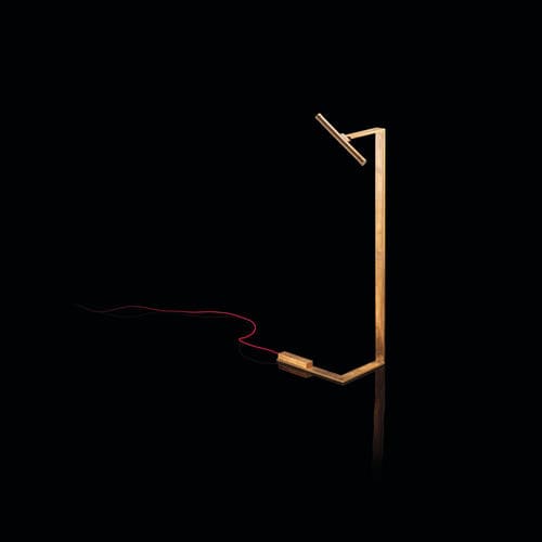 Lampada da terra - FLAT - Henge - in ottone / contemporanea / con cavo