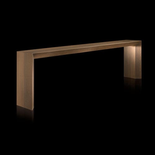 Tavolo da pranzo contemporaneo - K - Henge - in legno massiccio / rettangolare / per uso residenziale