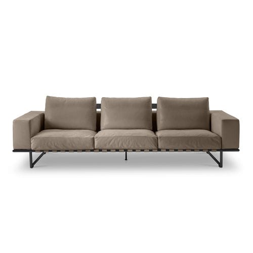 Divano contemporaneo - KRISTALL - i4 MARIANI - in tessuto / in pelle / personalizzabile