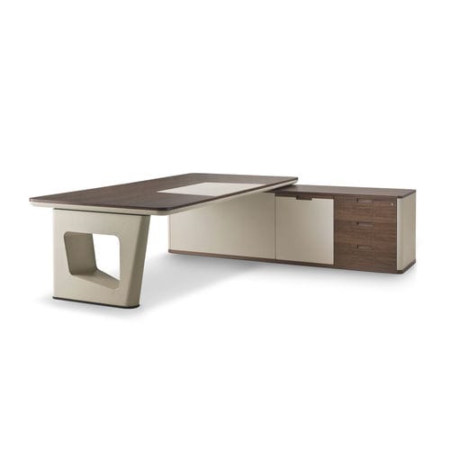 Scrivania direzionale - AVATAR - i4 MARIANI - da terra / contemporanea / impiallacciata in legno
