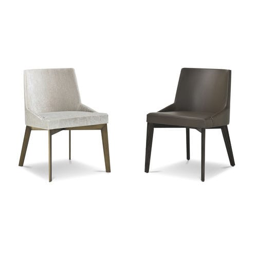 Sedia contemporanea - MOORE - i4 MARIANI - da interno / in tessuto / in pelle