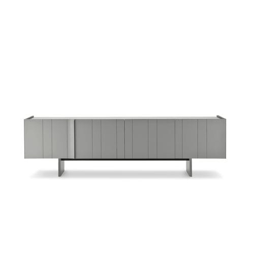 Credenza contemporanea - PAPIER - i4 MARIANI - in pelle / in melaminico / su misura