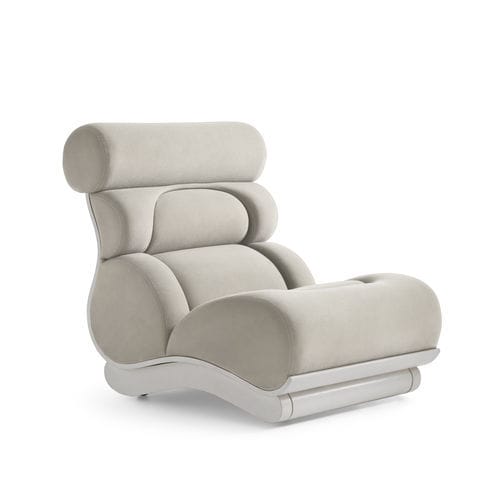Poltrona design - ANDROMEDA - i4 MARIANI - in tessuto / in pelle / in ecopelle