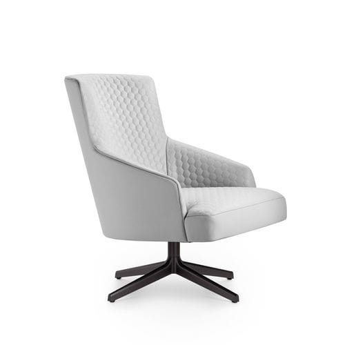 Poltrona Art Deco - MOORE RELAX '17 - i4 MARIANI - in pelle / in tessuto / in poliestere