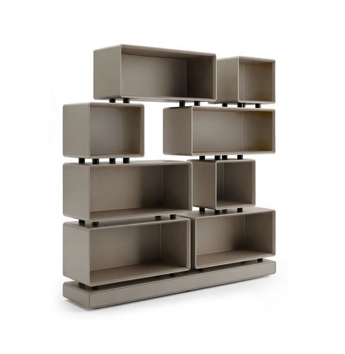 Libreria modulare - PARS - i4 MARIANI - contemporanea / in metallo / in legno