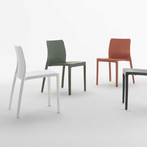 Sedia contemporanea - MI_AMI MATT - I.T.F. DESIGN SRL - da giardino / per terrazza / per balcone