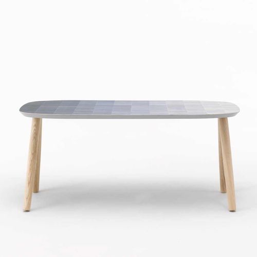 Tavolino basso contemporaneo - ASHLEY B - I.T.F. DESIGN SRL - in legno massiccio / in frassino / in ceramica