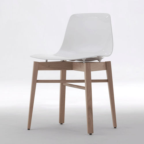 Sedia da pranzo contemporanea - PETITE - I.T.F. DESIGN SRL - da cucina / da sala / in plastica