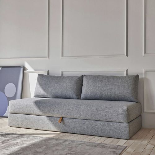 Divano letto - WALIS - Innovation Randers a/s - contemporaneo / in tessuto / in pelle