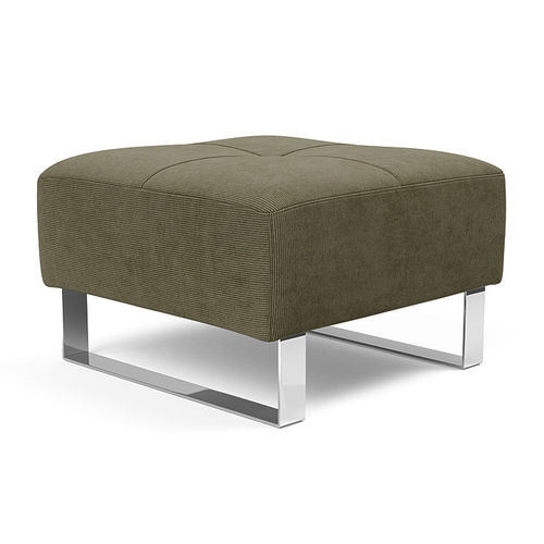 Ottomana contemporanea - SUPREMAX/CASSIUS - Innovation Randers a/s - in tessuto / in pelle / quadrata