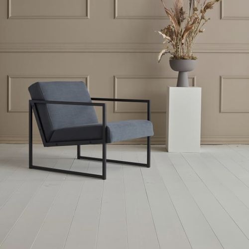 Poltrona contemporanea - VIKKO - Innovation Randers a/s - in tessuto / in pelle / in acciaio