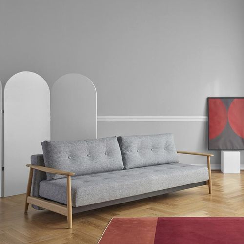 Divano letto - ELUMA - Innovation Randers a/s - contemporaneo / in tessuto / in pelle