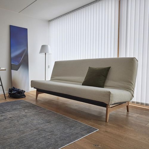 Divano letto - ASLAK - Innovation Randers a/s - contemporaneo / in tessuto / in pelle