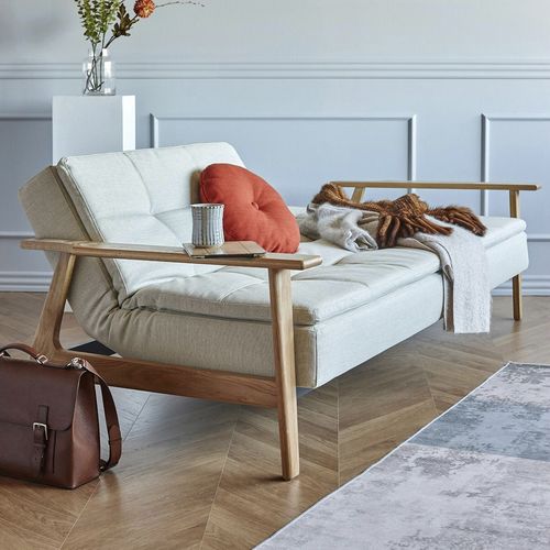Divano letto - DUBLEXO - Innovation Randers a/s - contemporaneo / in tessuto / in pelle