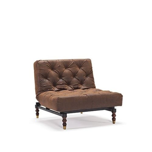 Chauffeuse classica - OLDSCHOOL - Innovation Randers a/s - in tessuto / in pelle / in legno