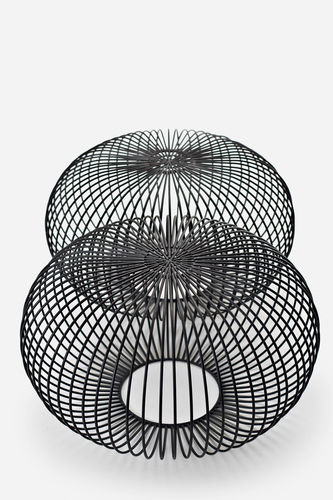 Pouf design originale - PLOFF - La Cividina - in acciaio / tondo / per edifici pubblici