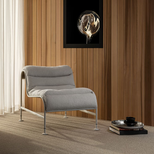 Poltrona contemporanea - SUNNY - Lammhults Möbel AB - in tessuto / in acciaio / imbottita