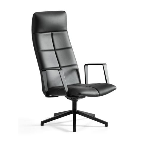 Poltrona contemporanea - ARCHAL XL - Lammhults Möbel AB - in tessuto / in pelle / in metallo