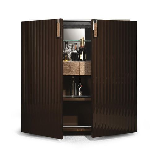 Mobile bar contemporaneo - RED CARPET - Malerba - in legno