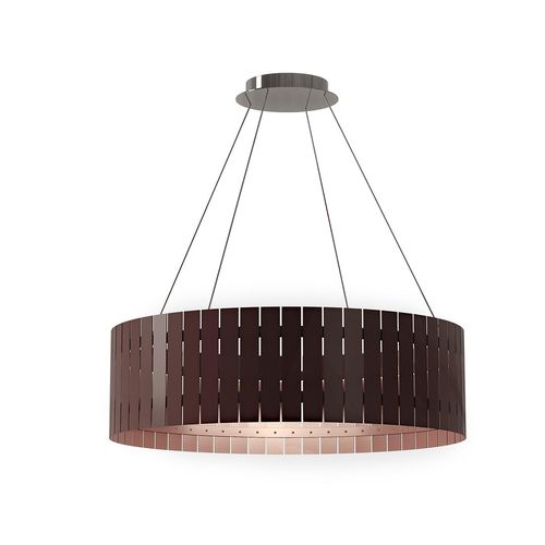 Lampadario contemporaneo - FASHION AFFAIR - Malerba - in metallo laccato / in tessuto