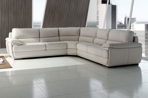 Divano d'angolo - NABUCCO 916 - Marinelli - contemporaneo / in poliestere / beige
