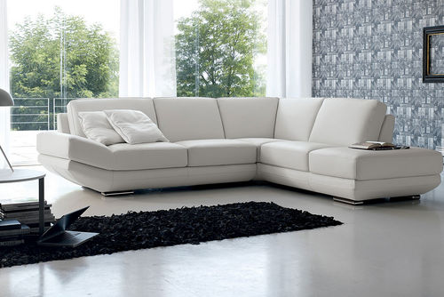 Divano d'angolo - WAVE 938 - Marinelli - contemporaneo / in poliestere / bianco
