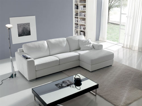 Divano letto - DAYDREAM 786 - Marinelli - modulare / contemporaneo / in pelle