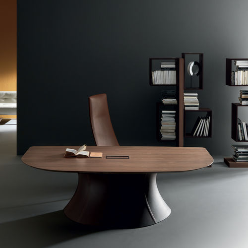 Scrivania direzionale - OLA - Martex - contemporanea / in legno / in vetro