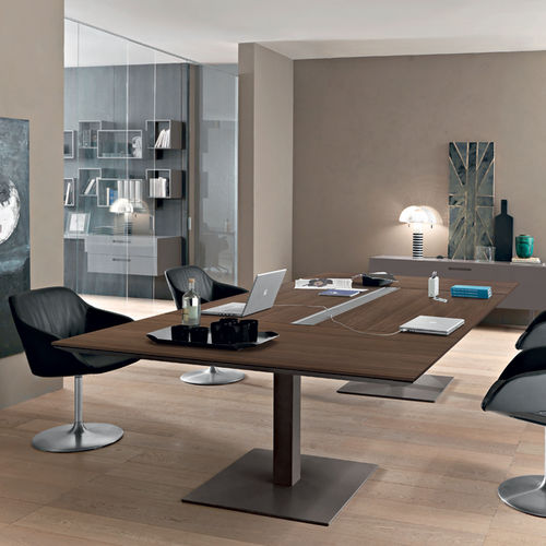 Tavolo da riunione contemporaneo - ANYWARE - Martex - in legno / in vetro / in melaminico