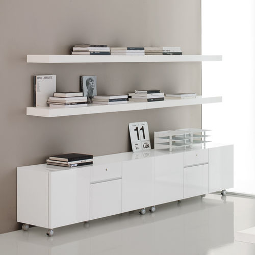 Credenza contemporanea - Martex - in legno / in legno laccato / con ripiano