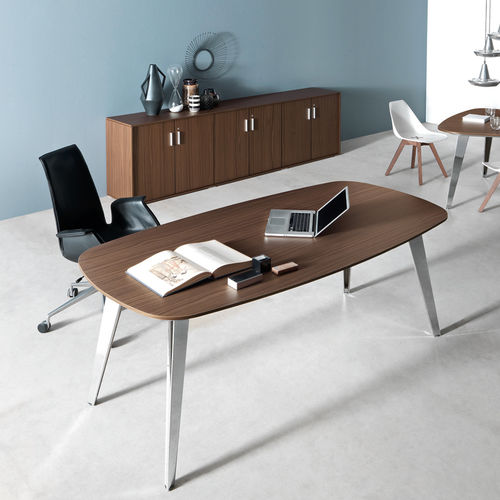 Scrivania direzionale - PIGRECO UP - Martex - contemporanea / impiallacciata in legno / d'angolo