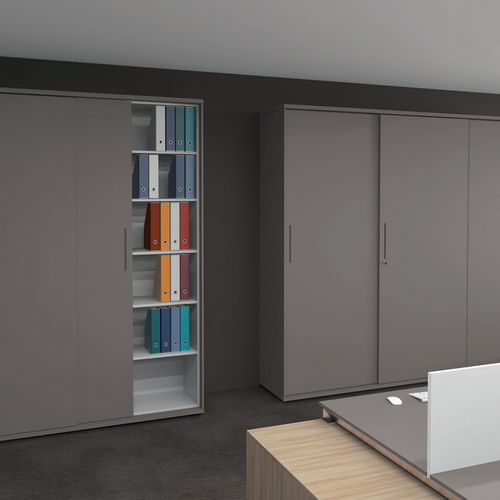 Armadio classificatore basso - GALAXY - Martex - alto / in legno / in vetro laccato