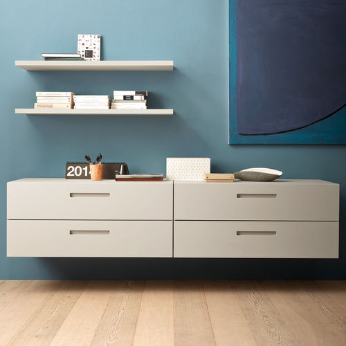 Credenza a muro - Martex - contemporanea / in legno / con ripiano