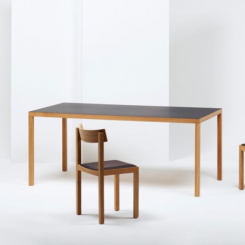 Tavolo contemporaneo - PRIMO - Mattiazzi - in rovere / impiallacciato in legno / in Fenix NTM