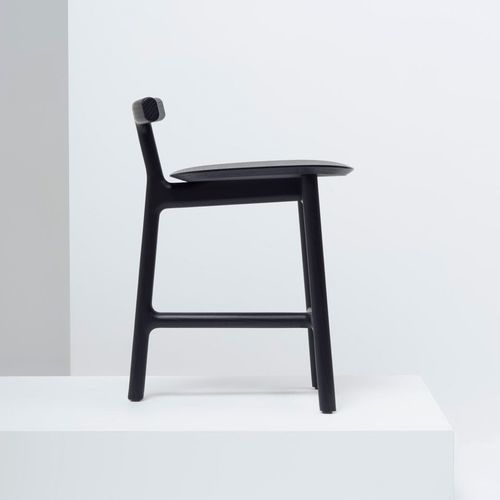 Sedia contemporanea - RADICE - Mattiazzi - da interno / in pelle / con supporto in frassino