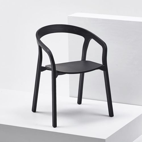 Sedia contemporanea - SHE SAID - Mattiazzi - da interno / in tessuto / in frassino