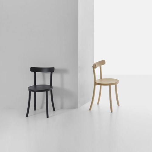 Sedia contemporanea - ZAMPA - Mattiazzi - da interno / in frassino / con supporto in frassino