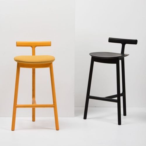 Sedia alta contemporanea - RADICE  - Mattiazzi - da interno / in frassino / con supporto in legno